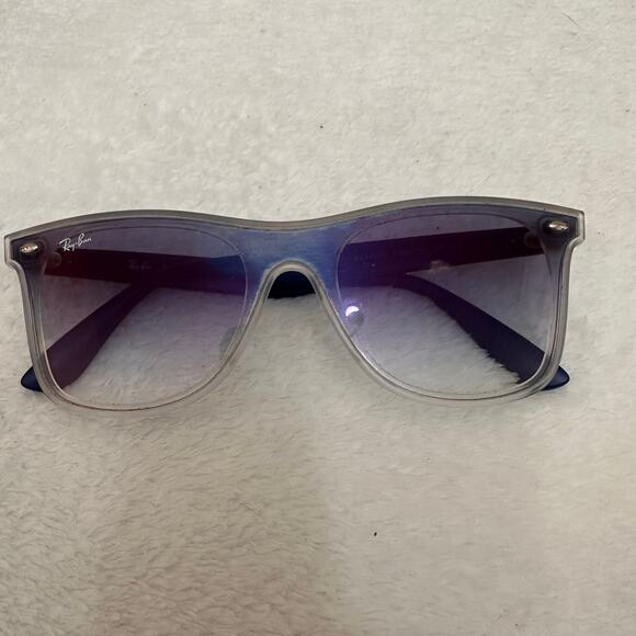 Ray Ban RB4440N Blue Clear Gradient Sunglasses Italy main image 4
